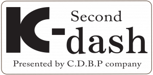 大泉学園にある美容室「Second k-dash（セカンド　ケーダッシュ）」のロゴ